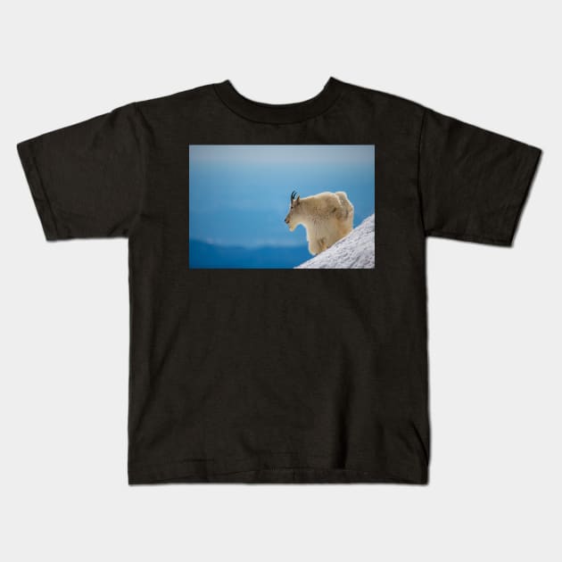 Contemplation Kids T-Shirt by gdb2